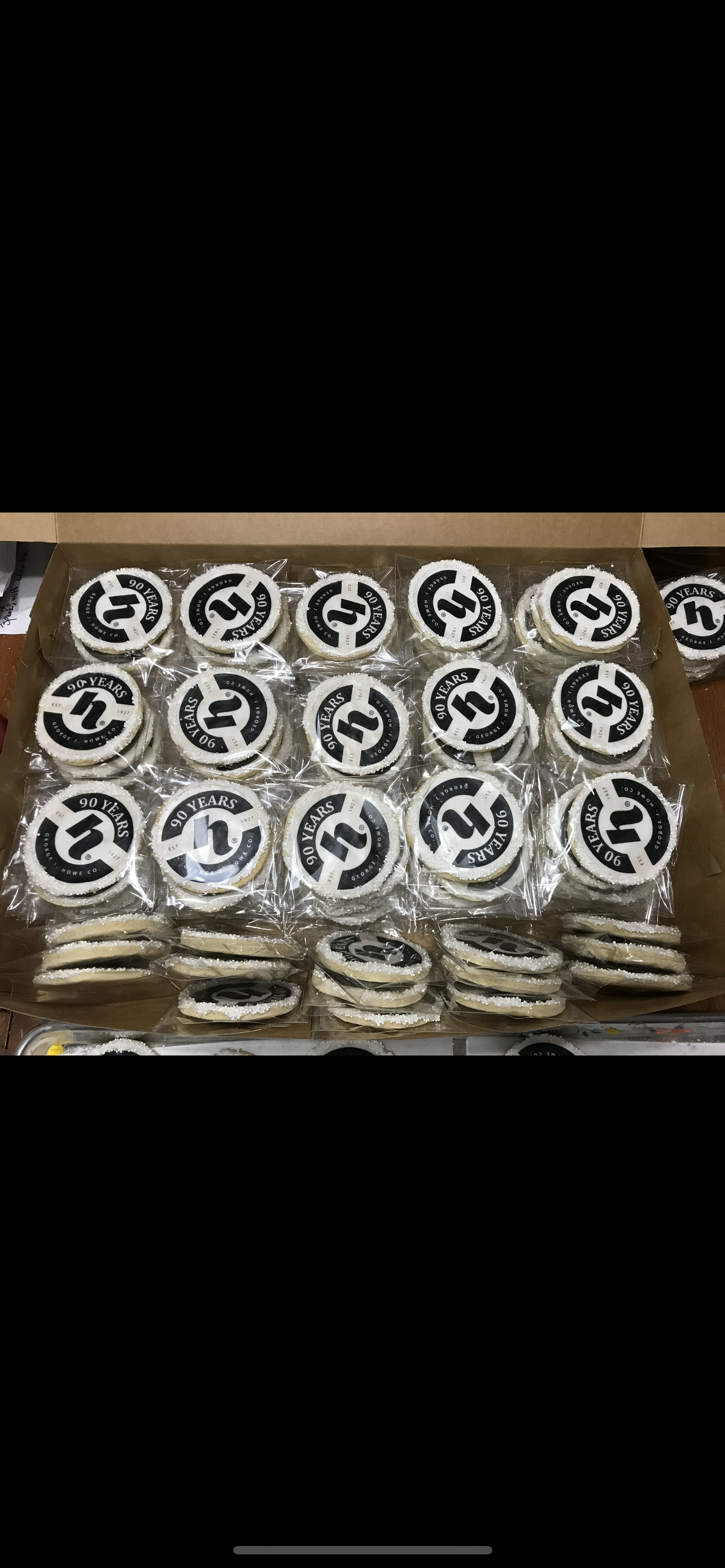 Blank Iced Cookies