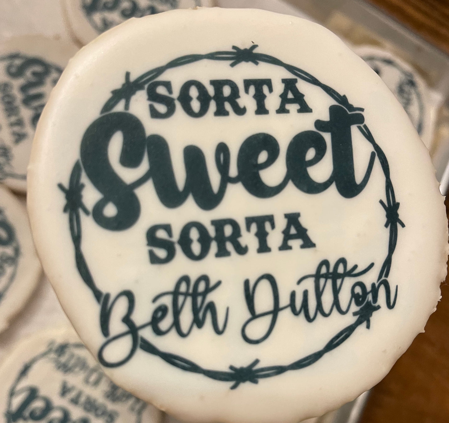 Blank Iced Cookies